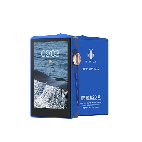 Amazon.co.jp: Hidizs AP80 PRO MAX MP3 プレーヤー Bluetooth 5.1 2.4